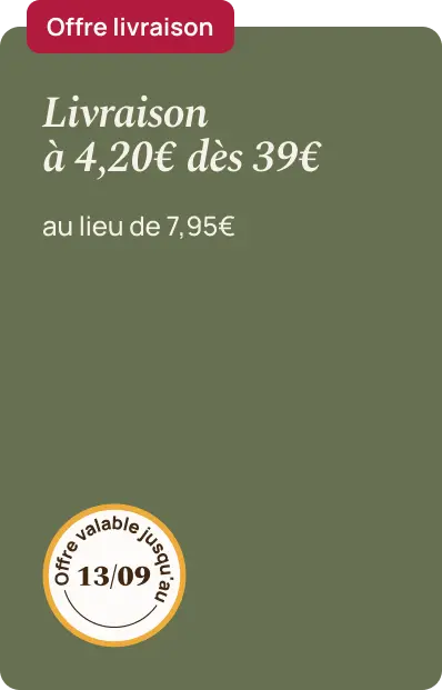 Livraison à 4,20€